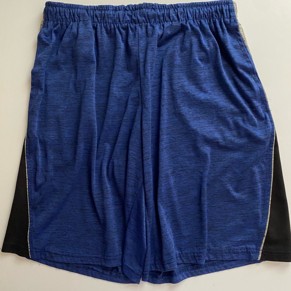 Zone Pro Blue and Black Men's Shorts
